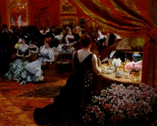 The Salon of Princess Mathilde (1820-1904) 1883